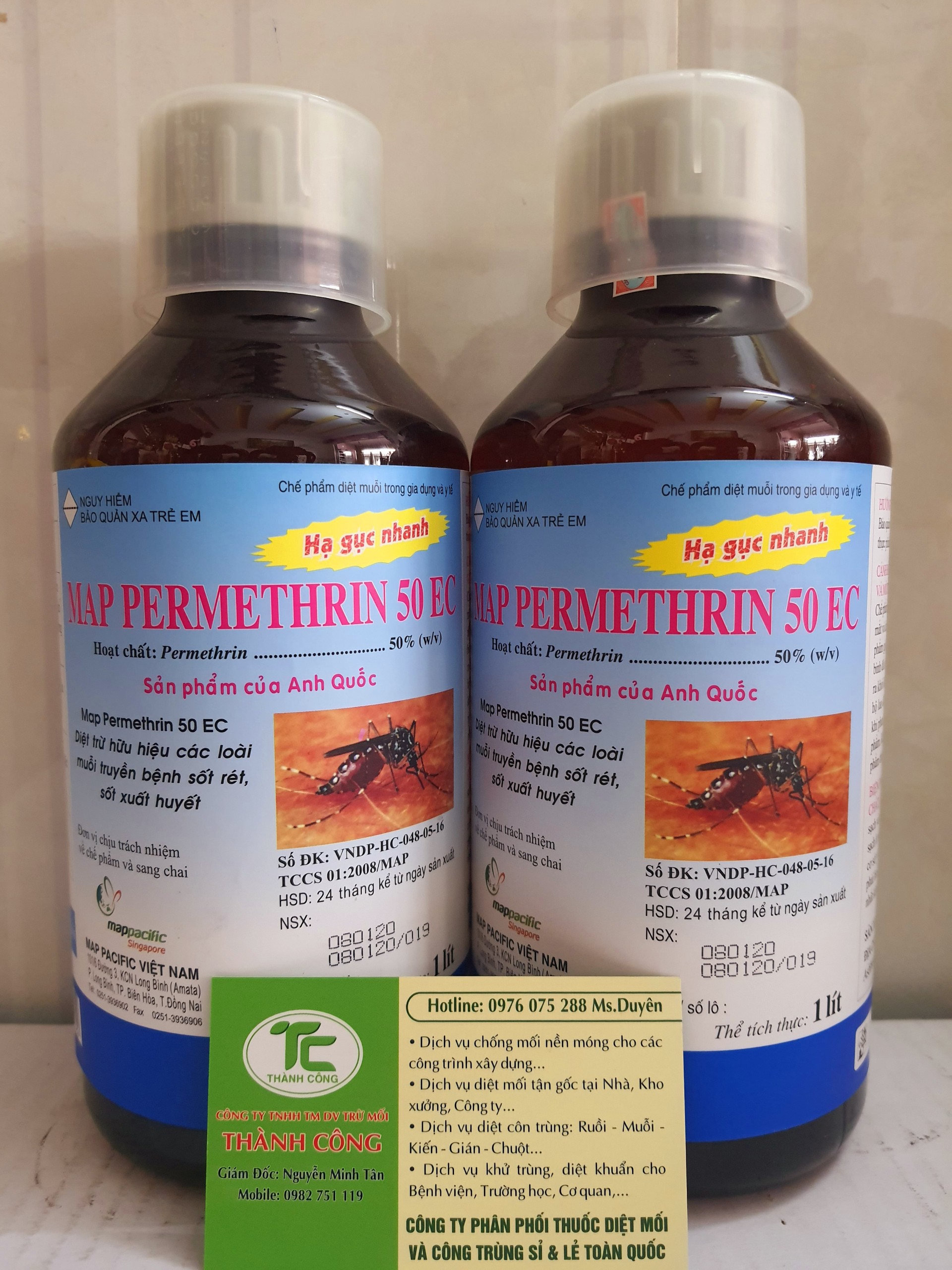 Thuốc diệt muỗi Map Permethrin 50EC