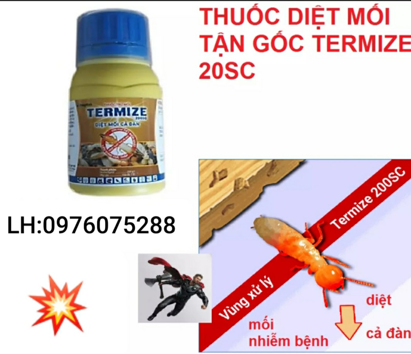 Thuốc diệt mối TERMIZE 200SC